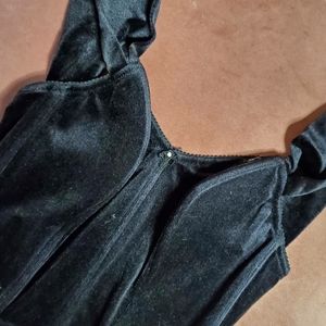 Corset en velours de taille XS ou S